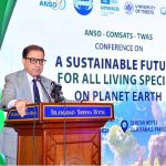 Federal Secretary for Science and Technology Shahid Iqbal Baloch at the inaugural session of the ANSO-COMSATS-TWAS International Conference