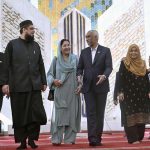 President of the Republic of Maldives Dr. Mohamed Muizzu and First Lady Madam Sajidha Mohamed visit the Faisal Mosque