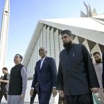 President of the Republic of Maldives Dr. Mohamed Muizzu visit the Faisal Mosque