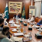Deputy Prime Minister/Foreign Minister Senator Muhammad Ishaq Dar chairing a high-level committee meeting on the UFG losses of Sui Southern Gas Company Limited (SSGCL)