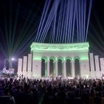 A large number of people participate in the unveiling ceremony of the 'Yadgar-e-Fatah', a symbol of Pakistan's victory in Marka-e-Haq, in the federal capital. The ceremony featured a musical programme, along with an attractive projection mapping show highlighted the victory.The event was co-organized by the Ministry of Information and Broadcasting and the Capital Development Authority