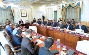Prime Minister Muhammad Shehbaz Sharif chairs a meeting regarding reforms in Pakistan Railways and Upgradation of ML-1