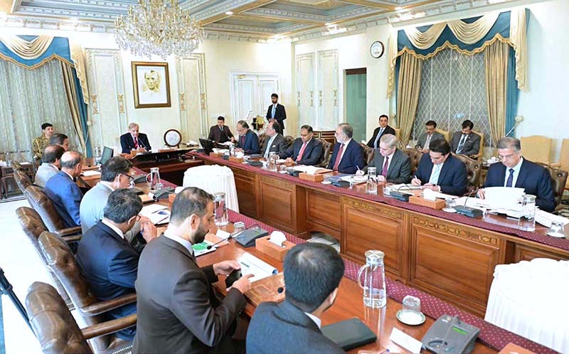 Prime Minister Muhammad Shehbaz Sharif chairs a meeting regarding reforms in Pakistan Railways and Upgradation of ML-1