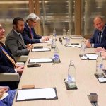 Federal Minister for Finance and Revenue, Senator Muhammad Aurangzeb, meeting with Mr. Alexander De Croo, UNDP Administrator and United Nations Under-Secretary-General, to discuss development financing, climate resilience and employment