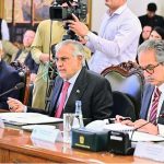 Deputy Prime Minister/Foreign Minister Senator Mohammad Ishaq Dar, together with the Foreign Minister of the Sultanate of Oman, Sayyid Badr bin Hamad bin Hamood Albusaidi, co-chaired the 8th Session of the Pakkstan-Oman JMC at the Ministry of Foreign Affairs