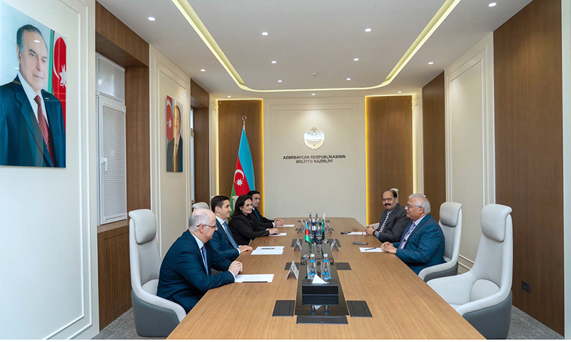 Hon'ble Chief Justice of the Federal Constitutional Court of Pakistan, Mr. Justice Amin-ud-Din Khan, Meets Azerbaijan's Minister of Justice and Chairman of the Constitutional Court of Azerbaijan during Official Visit