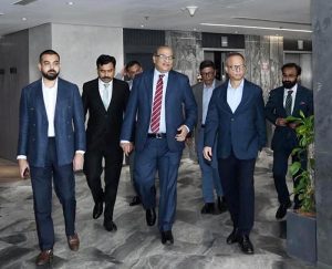 President, Bangladesh Garment Manufacturers and Exporters Association (BGMEA), Mr. Mahmud Hasan Khan received High Commissioner of Pakistan to Bangladesh, Mr. Imran Haider at BGMEA office