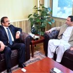 Prime Minister of AJK, Syed Iftikhar Ali Gillani is meeting with PM Adviser on IPC, Senator Rana Sanaullah Khan to discuss the matters relating to the welfare of people of AJK