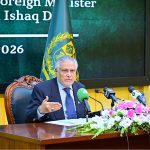 Deputy Prime Minister/Foreign Minister Senator Muhammad Ishaq Dar giving a briefing on Pakistan's engagements during the 81st Session of the United Nations General Assembly (UNGA), held in New York from 21 to 25 September 2026