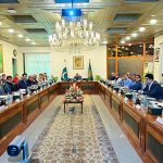 Deputy Prime Minister/Foreign Minister Senator Mohammad Ishaq Dar chairing a review meeting for the forthcoming visit of the President of the Maldives to Pakistan, at the Ministry of Foreign Affairs