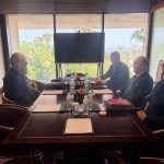 Federal Minister for Commerce Jam Kamal Khan holds a bilateral meeting with H.E. Mustafa Tuzcu, Deputy Minister of Trade of the Republic of Türkiye, on the sidelines of the World Investment Forum 2026 to discuss expanding bilateral trade, investment, regional connectivity and cooperation in agriculture, energy, minerals and technology