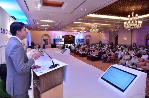 Minister of State for National Health Services, Regulations & Coordination, Dr. Mukhtar Ahmad Malik addressing the closing session Pakistan Global Mental Health Summit 2026