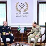 A high-level delegation from the Federative Republic of Brazil, led by Admiral Renato Rodrigues De Aguiar Freire, Chief of the Joint Chiefs of Staff of the Armed Forces of Brazil, called on Field Marshal Syed Asim Munir, NI (M), HJ, Chief of Army Staff & Chief of Defence Forces (COAS & CDF), at General Headquarters (GHQ)