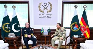 A high-level delegation from the Federative Republic of Brazil, led by Admiral Renato Rodrigues De Aguiar Freire, Chief of the Joint Chiefs of Staff of the Armed Forces of Brazil, called on Field Marshal Syed Asim Munir, NI (M), HJ, Chief of Army Staff & Chief of Defence Forces (COAS & CDF), at General Headquarters (GHQ)