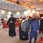 Chairman Pakistan Ulema Council and Special Representative to the Prime Minister on Interfaith Harmony and the Middle East Hafiz Muhammad Tahir Mehmood Ashrafi visits Bethel Memorial Methodist Church and meets church leaders and members of the Christian community