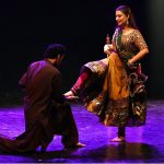 Artist performing on the stage play “Ik Boota Ambi Da” by Natak-Punjab Universty during the 3rd Punjab International Theater Festival at Alhamra
