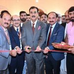 Chairman Senate, Syed Yousaf Raza Gilani inaugurating the 28ΤΗ Biennial international pediatric conference as chief guest
