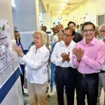 Consul General of the Federal Republic of Germany, Ms. Dagmar Traub-Evans, along with President PEBS Qazi Sajid Ali & Joint Secretary Qazi Yasir Ali and others inauguration a modern YAG Laser machine at Pakistan Eye Bank Society Hospital (PEBS). Generously donated by the German Consulate