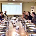 Federal Minister for Finance and Revenue, Senator Muhammad Aurangzeb, chairing the fifth meeting of the Access to Finance Steering Committee at the Finance Division today to review progress on SME, agriculture and housing finance and measures to expand access to finance