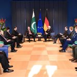 President Asif Ali Zardari holding a bilateral meeting with German President Dr. Frank-Walter Steinmeier at the Office of the President