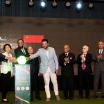 Federal Minister for Information and Broadcasting Attaullah Tarar and Ambassador of the People’s Republic of China to Pakistan H.E. Jiang Zaidong, along with other dignitaries, jointly unveil the launch of the China-Pakistan Information Corridor (CPIC) during a ceremony at the Pakistan-China Friendship Centre