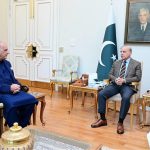 President of Azad Jammu and Kashmir (AJK) Dr. Muhammad Najeeb Naqi Khan calls on Prime Minister Muhammad Shehbaz Sharif