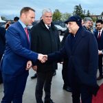 President Asif Ali Zardari being seen off at the airport by senior German officials upon the conclusion of his official visit to Germany