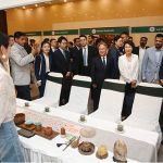 Federal Minister for Information and Broadcasting Attaullah Tarar and Ambassador of the People’s Republic of China to Pakistan H.E. Jiang Zaidong, along with other dignitaries, visit stalls after jointly unveiling the launch of the China-Pakistan Information Corridor (CPIC) during a ceremony at the Pakistan-China Friendship Centre