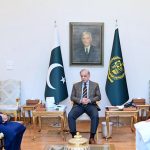 President of Azad Jammu and Kashmir (AJK) Dr. Muhammad Najeeb Naqi Khan calls on Prime Minister Muhammad Shehbaz Sharif