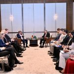 Deputy Prime Minister/Foreign Minister Senator Mohammad Ishaq Dar meeting the Federal Minister for Foreign Affairs of Germany, Johann Wadephul