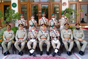 Passing Out parade of cadets of 154th PMA Long Course, 39th Technical Graduate Course, 73rd Integrated Course and 28th Lady Cadet Course held at Pakistan Military Academy (PMA)
