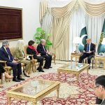 Prime Minister Muhammad Shehbaz Sharif welcomes United Nations Secretary-General Antonio Guterres, who is on an official visit to Pakistan