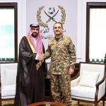 H.E. Dr. Rajeh Tami Albugamy, the newly appointed Ambassador of the Kingdom of Saudi Arabia to Pakistan, called on Field Marshal Syed Asim Munir, NI (M), HJ, Chief of Army Staff and Chief of Defence Forces (COAS & CDF), at General Headquarters (GHQ)