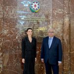 Azerbaijan's Ombudsperson Sabina Aliyeva Meets Hon'ble Chief Justice of the Federal Constitutional Court of Pakistan, Mr. Justice Amin-ud-Din Khan; Discussions Held on Human Rights Protection, Institutional Cooperation and Professional Experiences