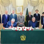 Prime Minister Muhammad Shehbaz Sharif witnesses signing of an MoU between Pakistan and the Russian Federation at a ceremony