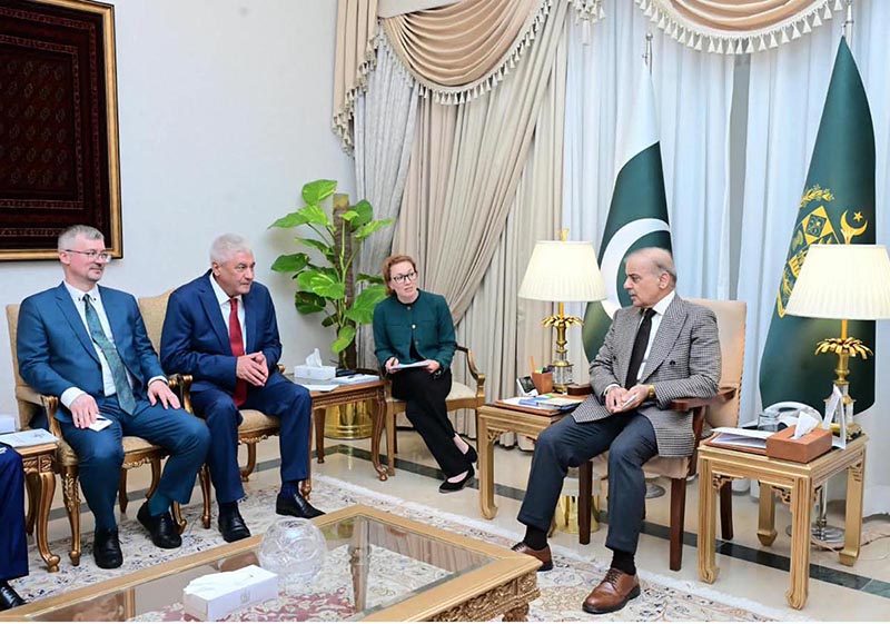Interior Minister of the Russian Federation Mr. Vladimir Kolokoltsev called on Prime Minister Muhammad Shehbaz Sharif