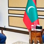 Speaker National Assembly Sardar Ayaz Sadiq in a meeting with President of the Republic of Maldives Dr. Mohamed Muizzu