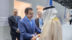 Federal Minister for Economic Affairs, Mr. Ahad Cheema, meets Dr. Muhammad Sulaiman Al Jasser, Chairman of the Islamic Development Bank (IsDB) Group, on the sidelines of the 2026 World Bank Group–IMF Annual Meetings.