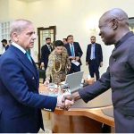 H.E. Gilbert F. Houngbo, Director General of the International Labour Organization (ILO) paid a courtesy call on Prime Minister Muhammad Shehbaz Sharif