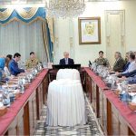 A delegation of Mutehda Qaumi Movement meets with Prime Minister Muhammad Shehbaz Sharif