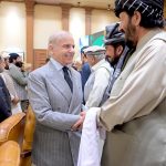 Prime Minister Muhammad Shehbaz Sharif meets members of the Area Representative Development Council