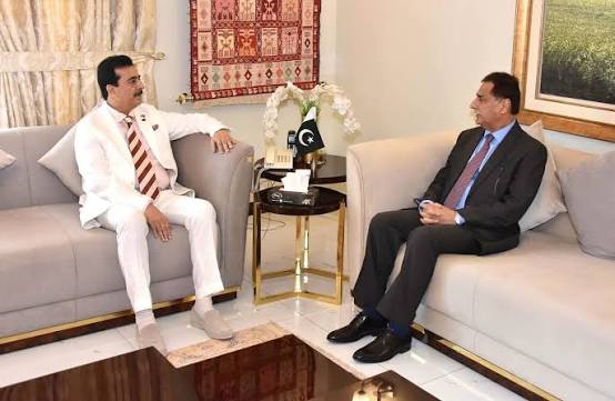 Report: Gilani meets Speaker National Assembly