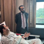 Atta Tarar visits ailing KP MPA Jalal Khan