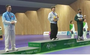 Pakistan Navy's Ghulam Mustafa Bashir wins bronze for Pakistan at Asian Games