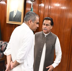 Govt, PPP, opposition hold first round of talks at Parliament House