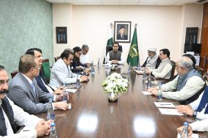 Govt, PPP, opposition hold first round of talks at Parliament House