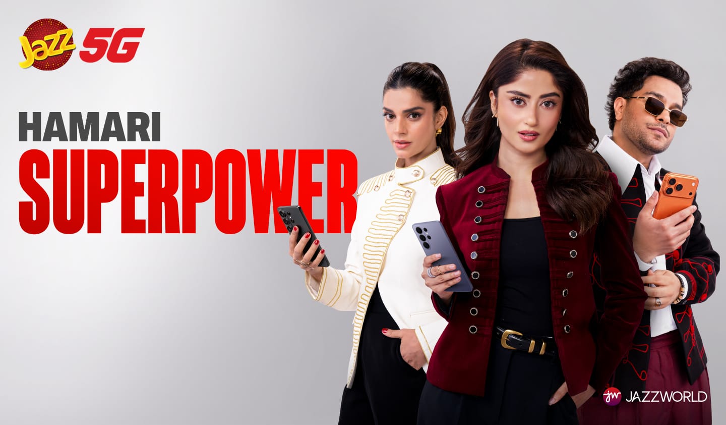 Jazz launches “Hamari Superpower” 5G campaign centered on customer choice