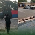 Seven policeman injured in attack on police check post in Kohat