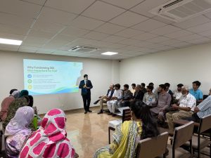 FGP holds knowledge-sharing session at Hamdard University