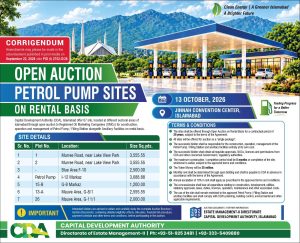 CDA to auction five hotel, seven petrol pump sites